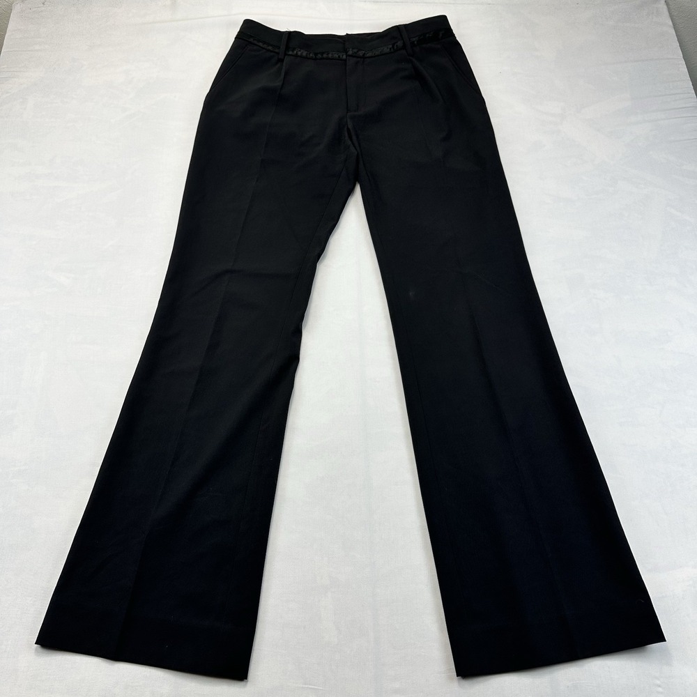Part Two Women's EU 34 US 2 XS Black Flare Leg Dress Pants Trousers